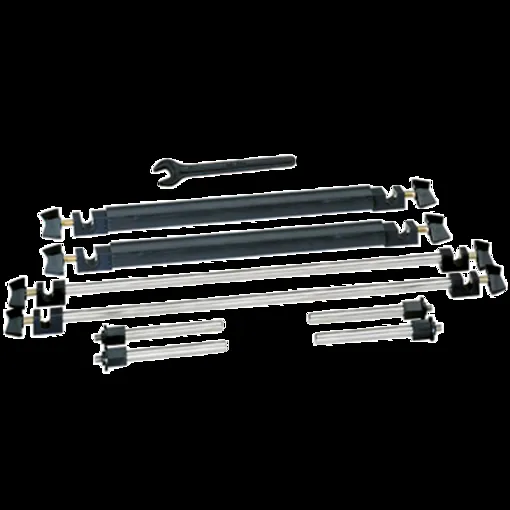 Karıştırıcılar — Frame with tension roller