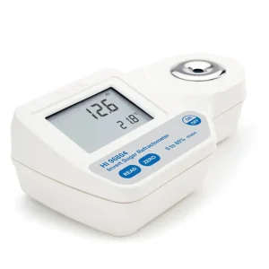 Refraktometre & Polarimetre — HI96804 - Ağırlık Analizi ile% İnvert Şeker için Dijital Refraktometre