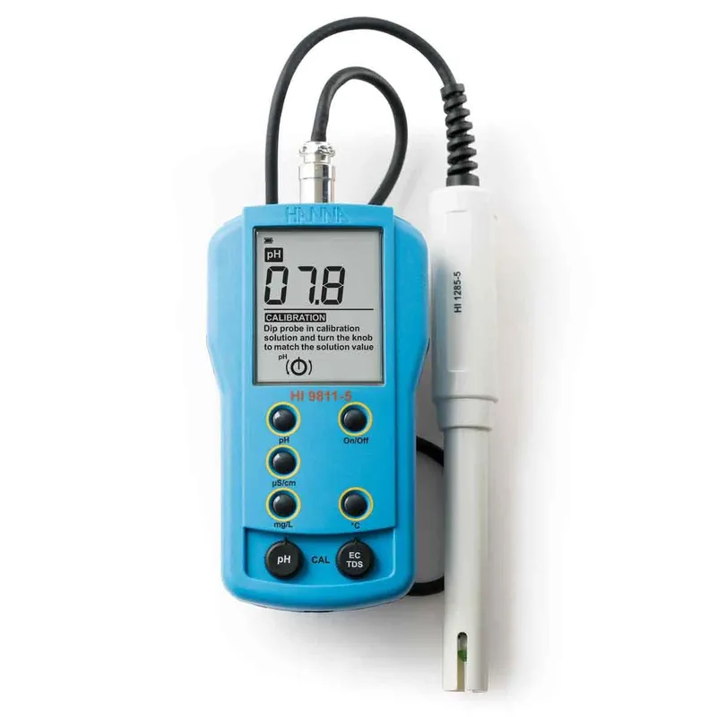 Multiparametre — HI9811-5 - Taşınabilir pH / EC / TDS / Sıcaklık Ölçer