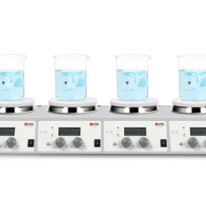 Karıştırıcılar — MS-H340-S4 Package Çoklu Isıtıcılı Manyetik Karıştırıcı Sıcaklık Probu ve Prob Tutucu