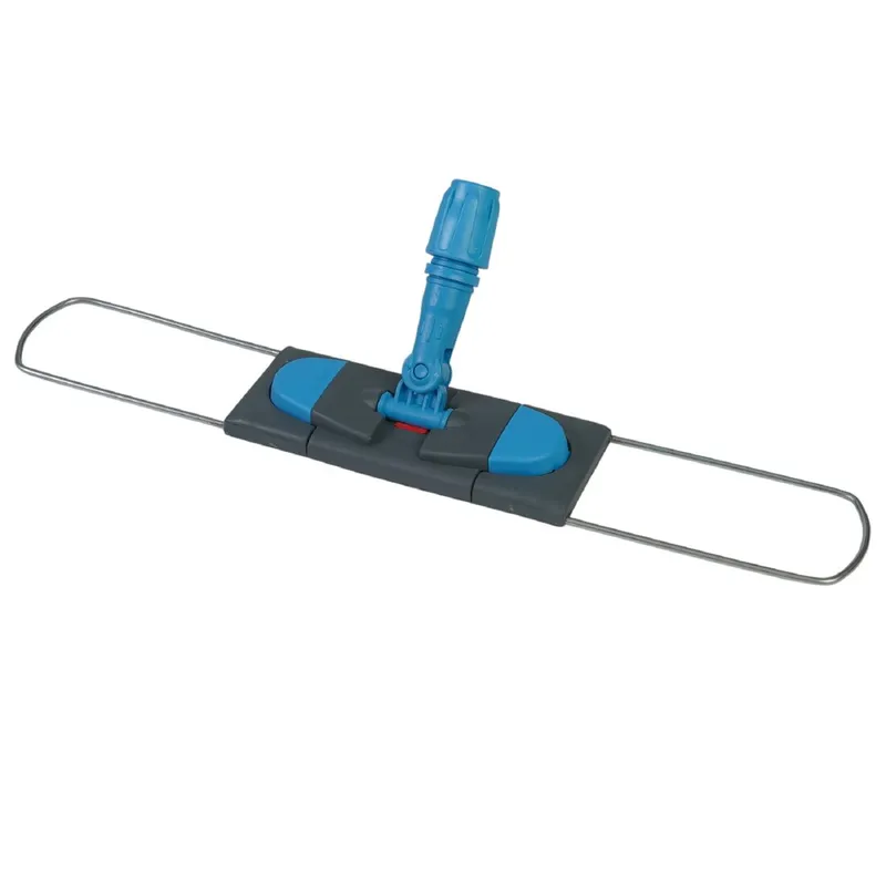 Renk Kodlu Temizlik — Mop ve Sap Sistemleri — Nemli Mop Aparatı Çift Düğmeli 60 cm (4 Renk)